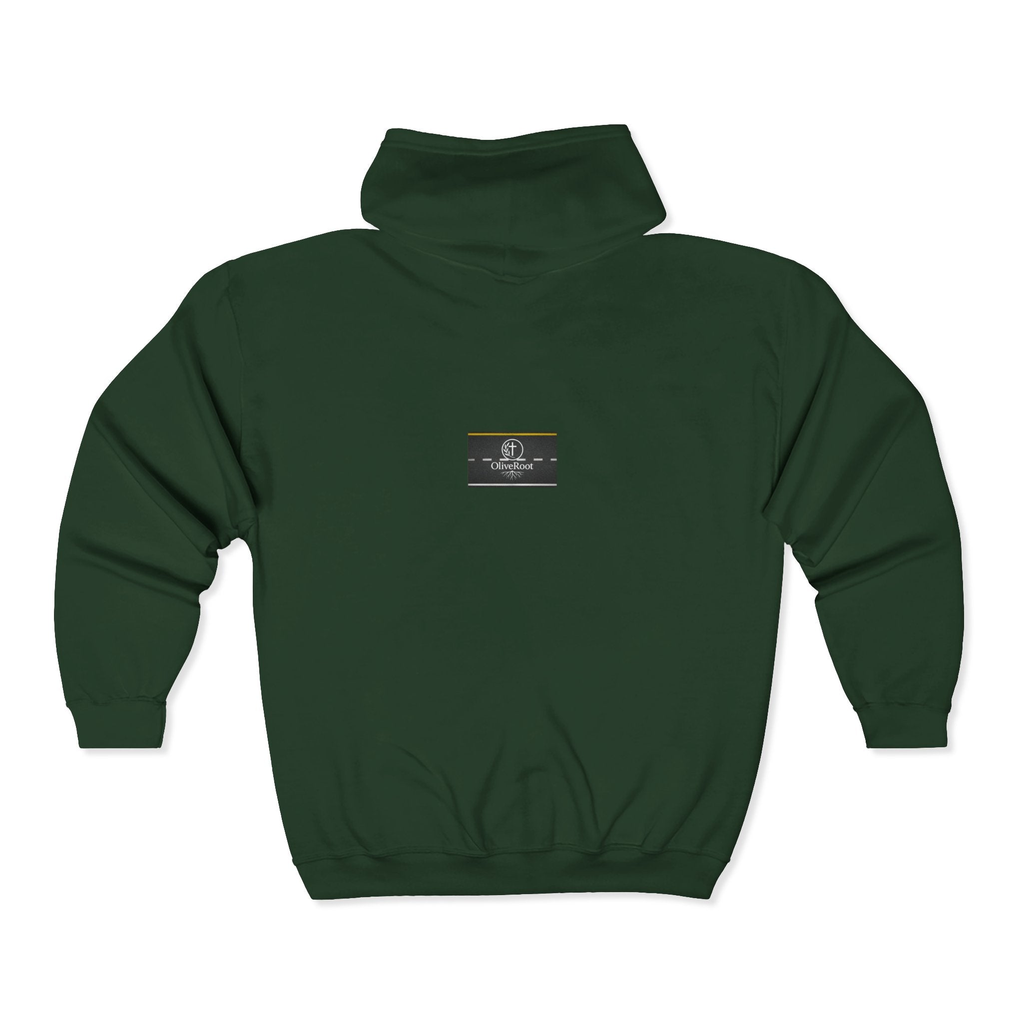 Christian Mission Street Unisex Full Zip Hooded Sweatshirt - Colorful Envelopes Design