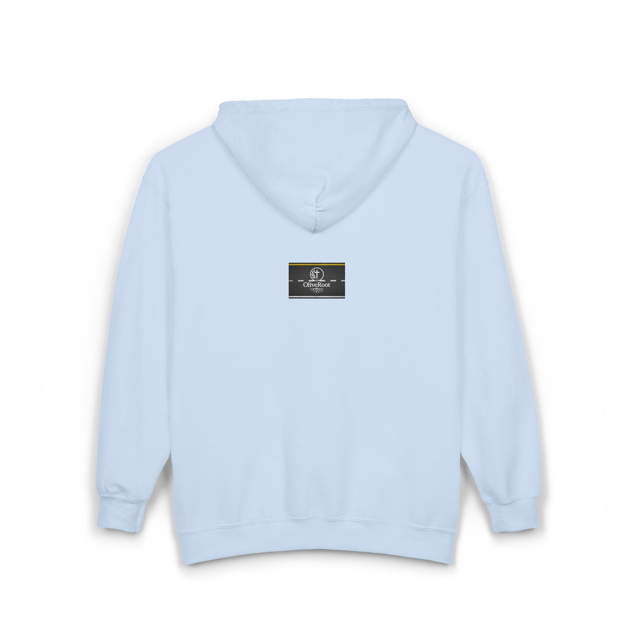 Christian Mission Street Unisex Full Zip Hooded Sweatshirt - Colorful Envelopes Design