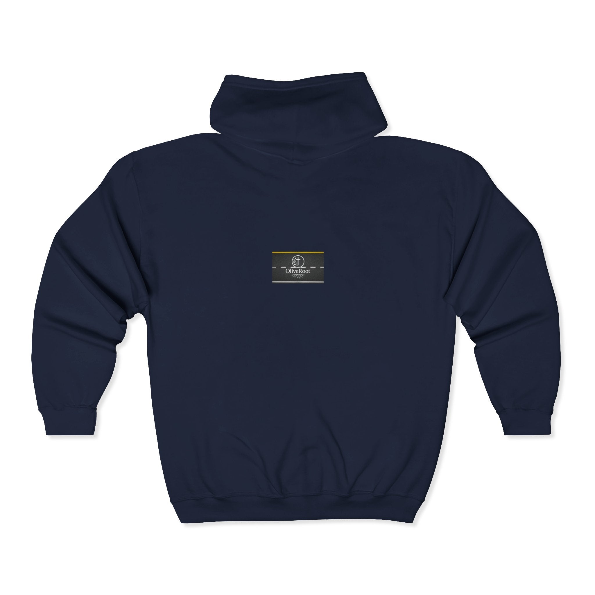 Christian Mission Street Unisex Full Zip Hooded Sweatshirt - Colorful Envelopes Design