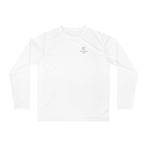 A Revival Begins In Me Unisex Performance Long Sleeve Shirt - White Premium Clean Elegant Design