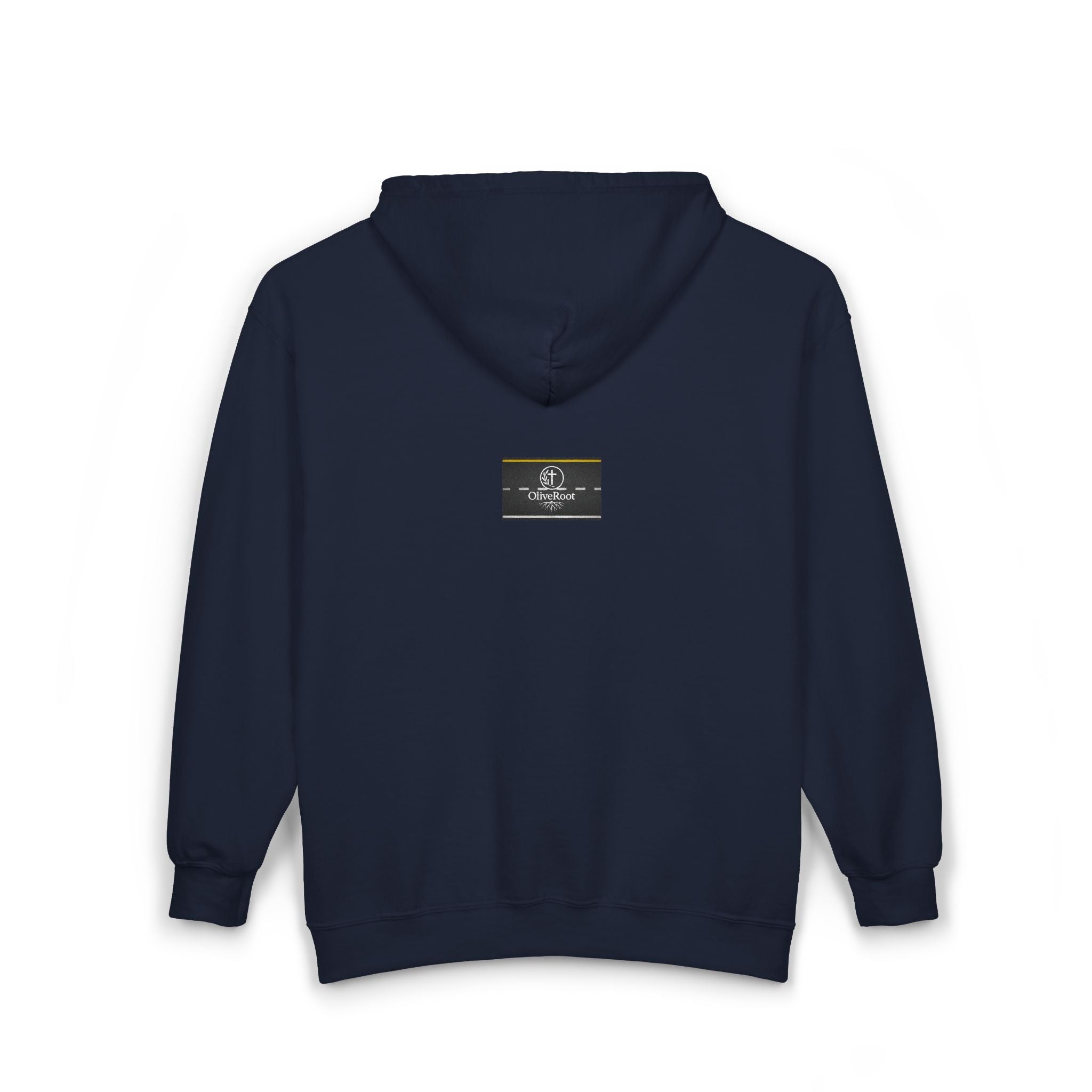 Christian Mission Street Unisex Full Zip Hooded Sweatshirt - Colorful Envelopes Design