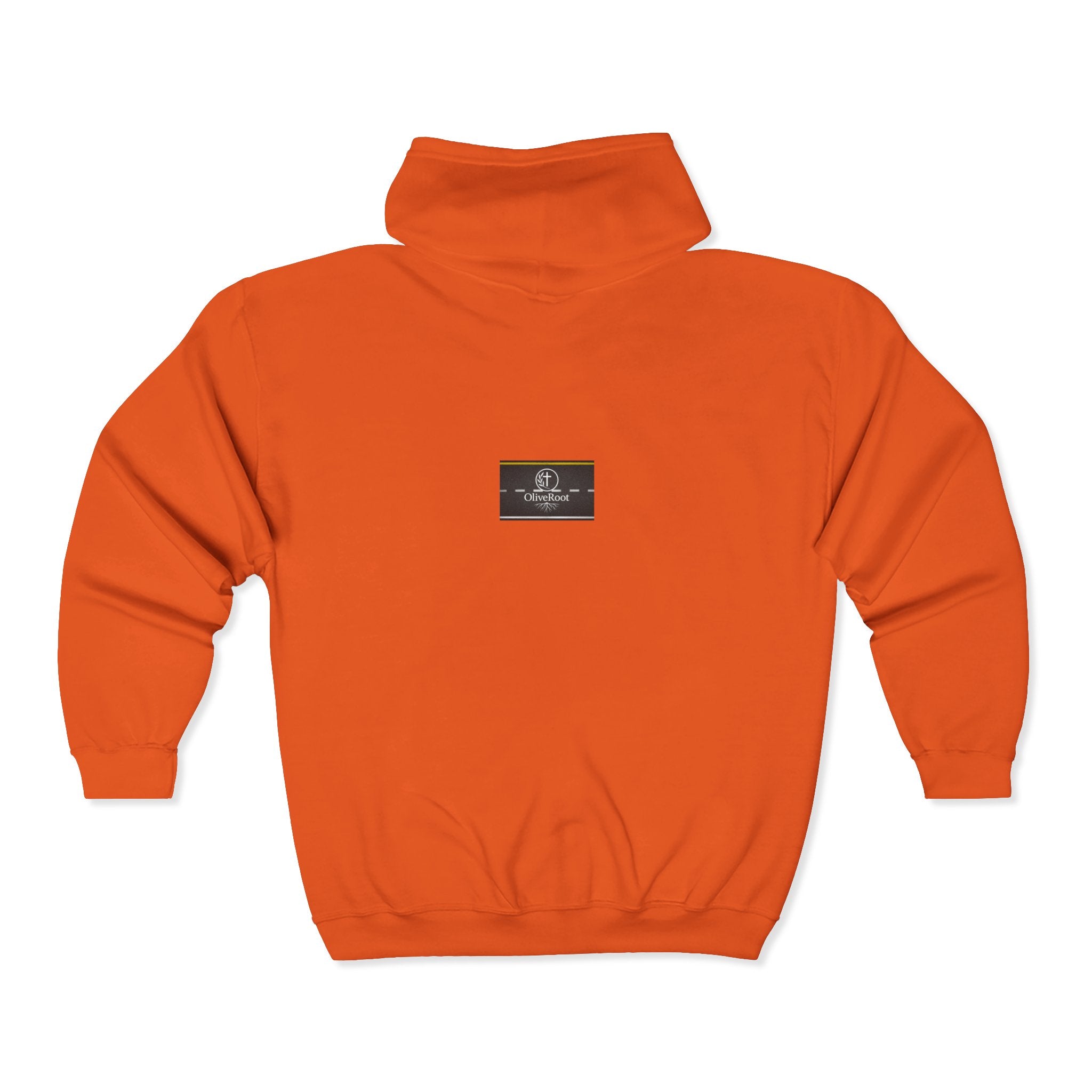 Christian Mission Street Unisex Full Zip Hooded Sweatshirt - Colorful Envelopes Design