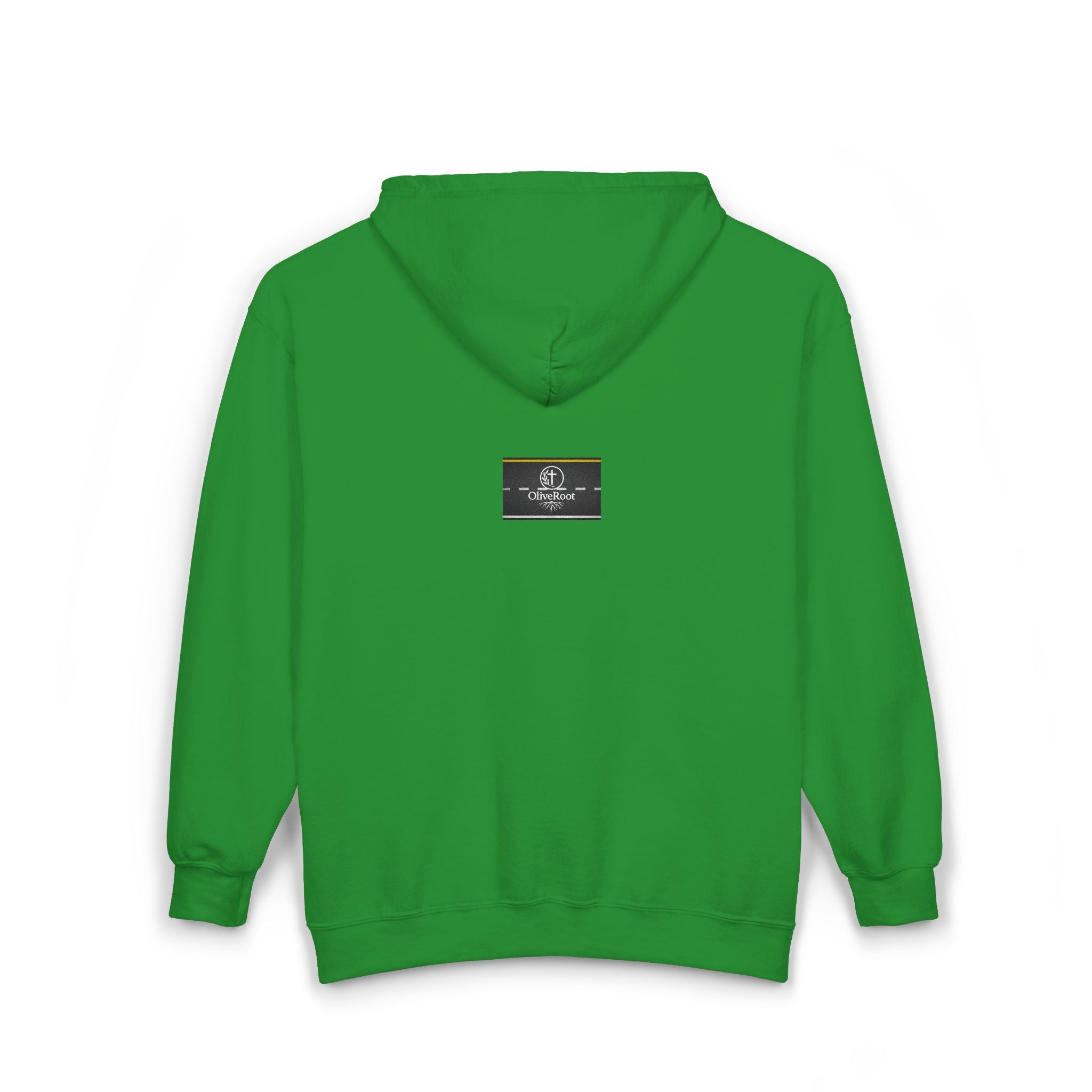 Christian Mission Street Unisex Full Zip Hooded Sweatshirt - Colorful Envelopes Design