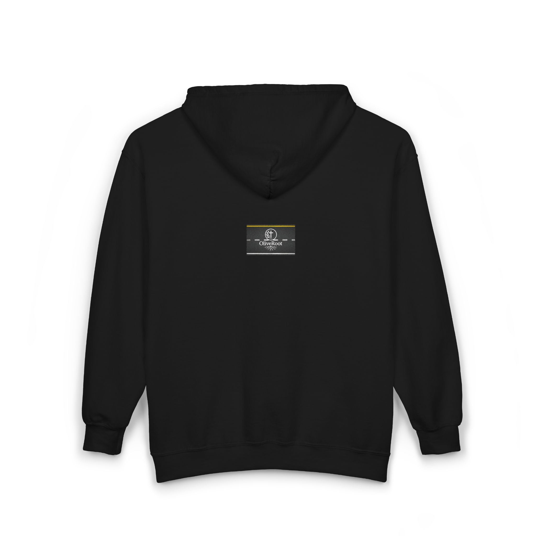 Christian Mission Street Unisex Full Zip Hooded Sweatshirt - Colorful Envelopes Design