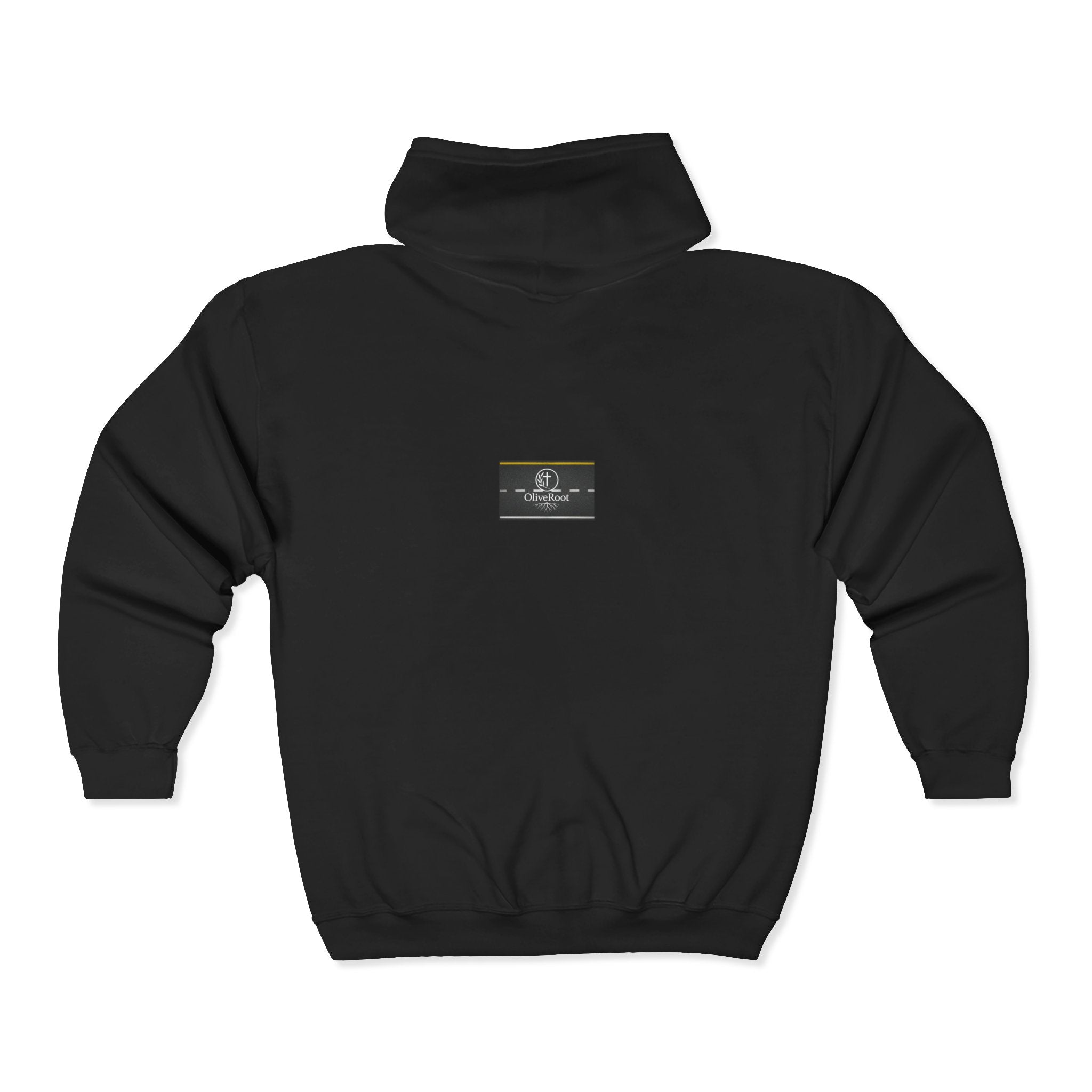 Christian Mission Street Unisex Full Zip Hooded Sweatshirt - Colorful Envelopes Design
