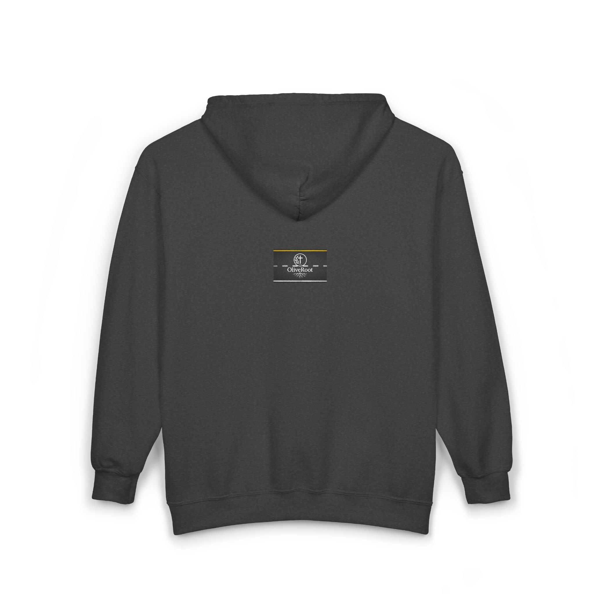 Christian Mission Street Unisex Full Zip Hooded Sweatshirt - Colorful Envelopes Design