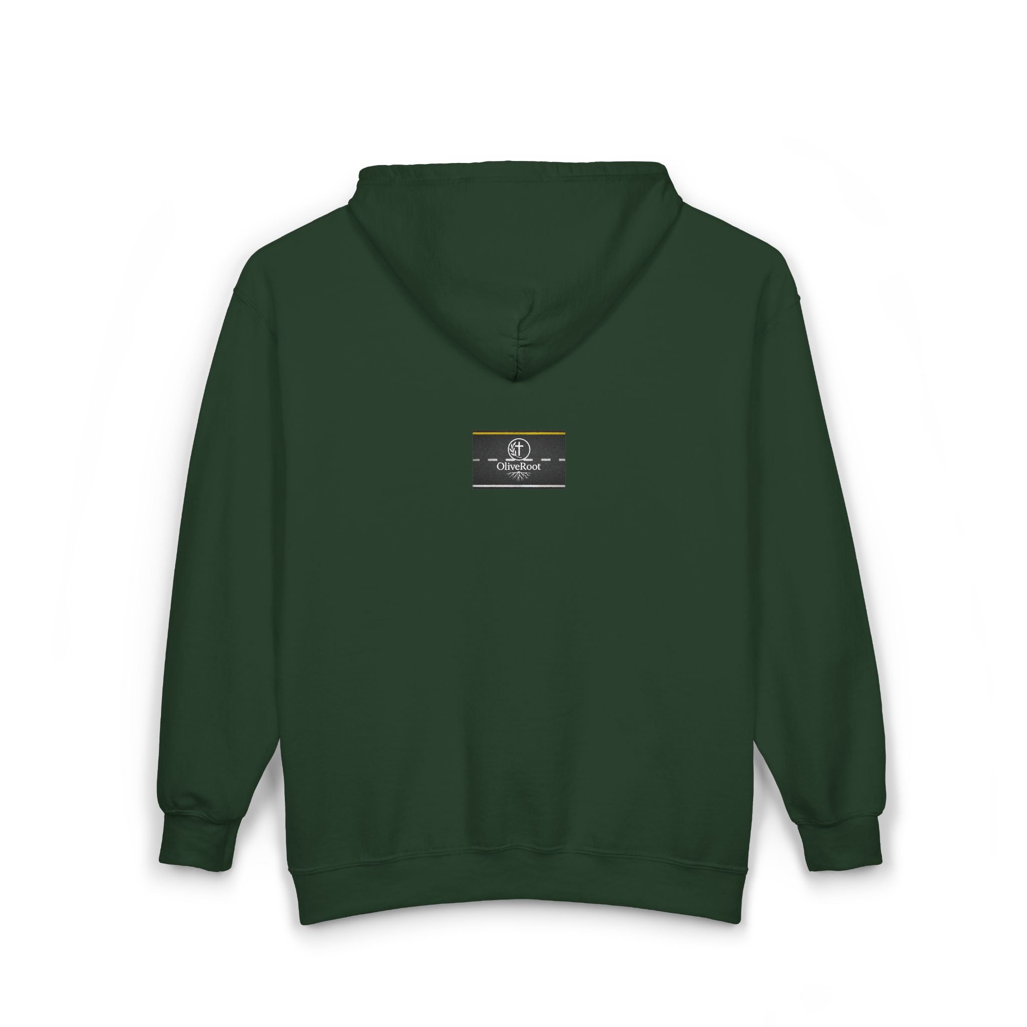 Christian Mission Street Unisex Full Zip Hooded Sweatshirt - Colorful Envelopes Design