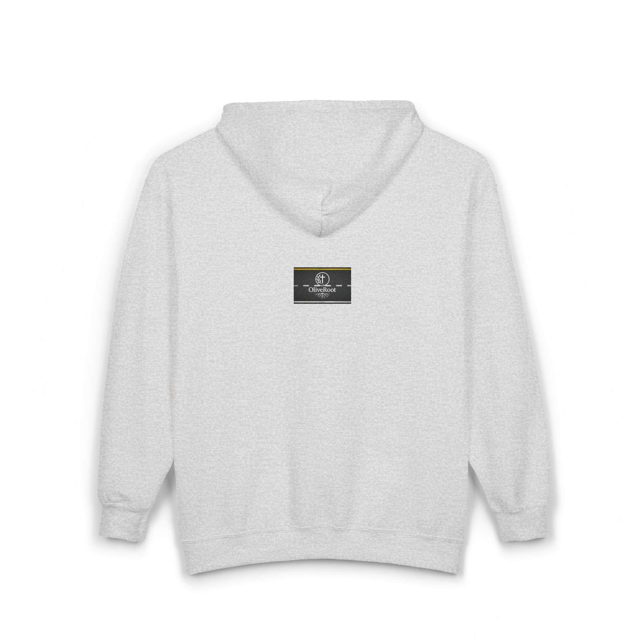 Christian Mission Street Unisex Full Zip Hooded Sweatshirt - Colorful Envelopes Design