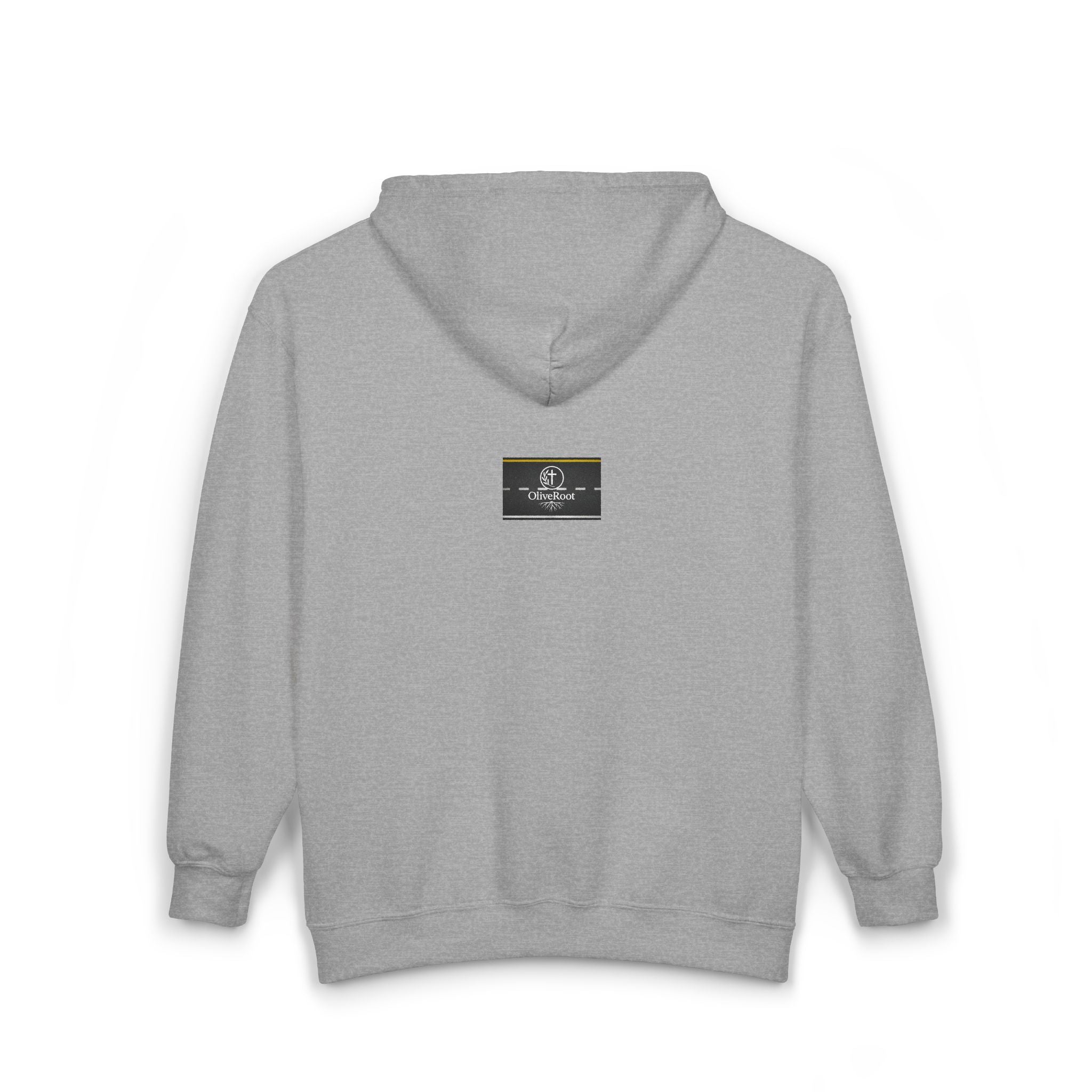 Christian Mission Street Unisex Full Zip Hooded Sweatshirt - Colorful Envelopes Design