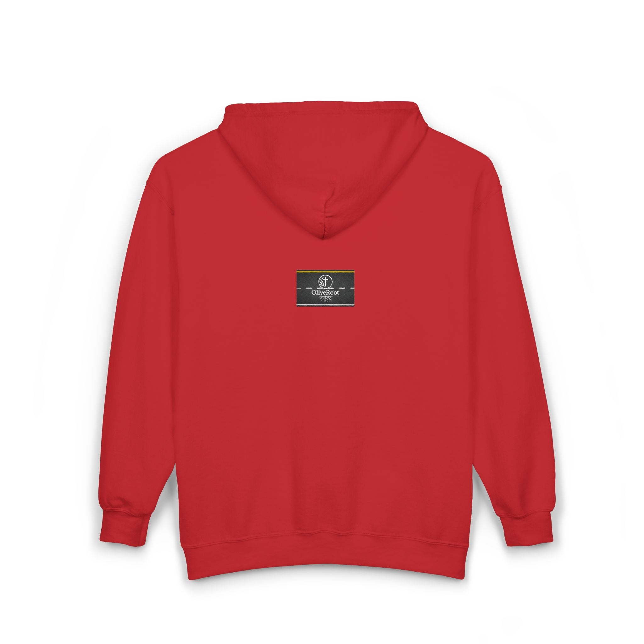 Christian Mission Street Unisex Full Zip Hooded Sweatshirt - Colorful Envelopes Design