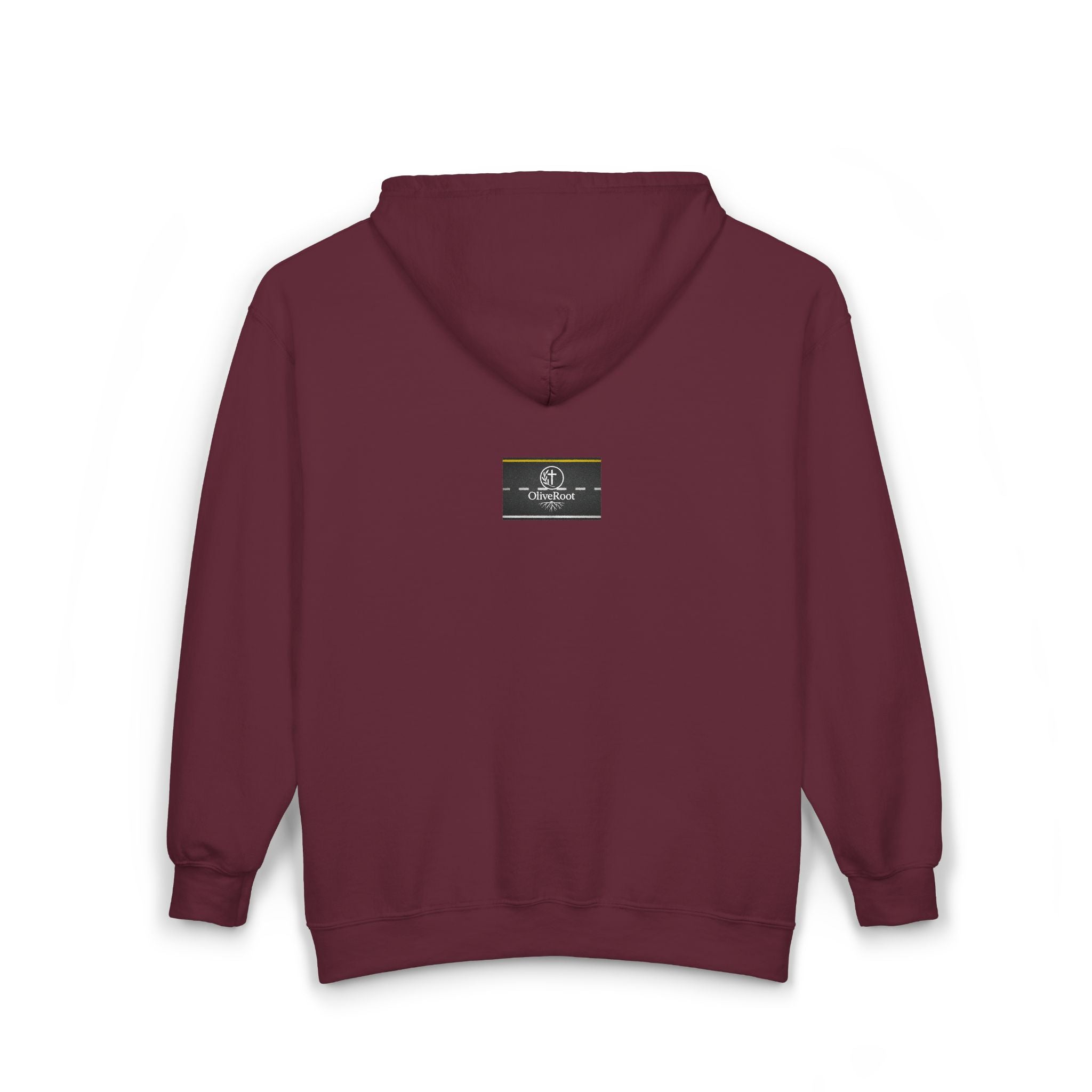Christian Mission Street Unisex Full Zip Hooded Sweatshirt - Colorful Envelopes Design