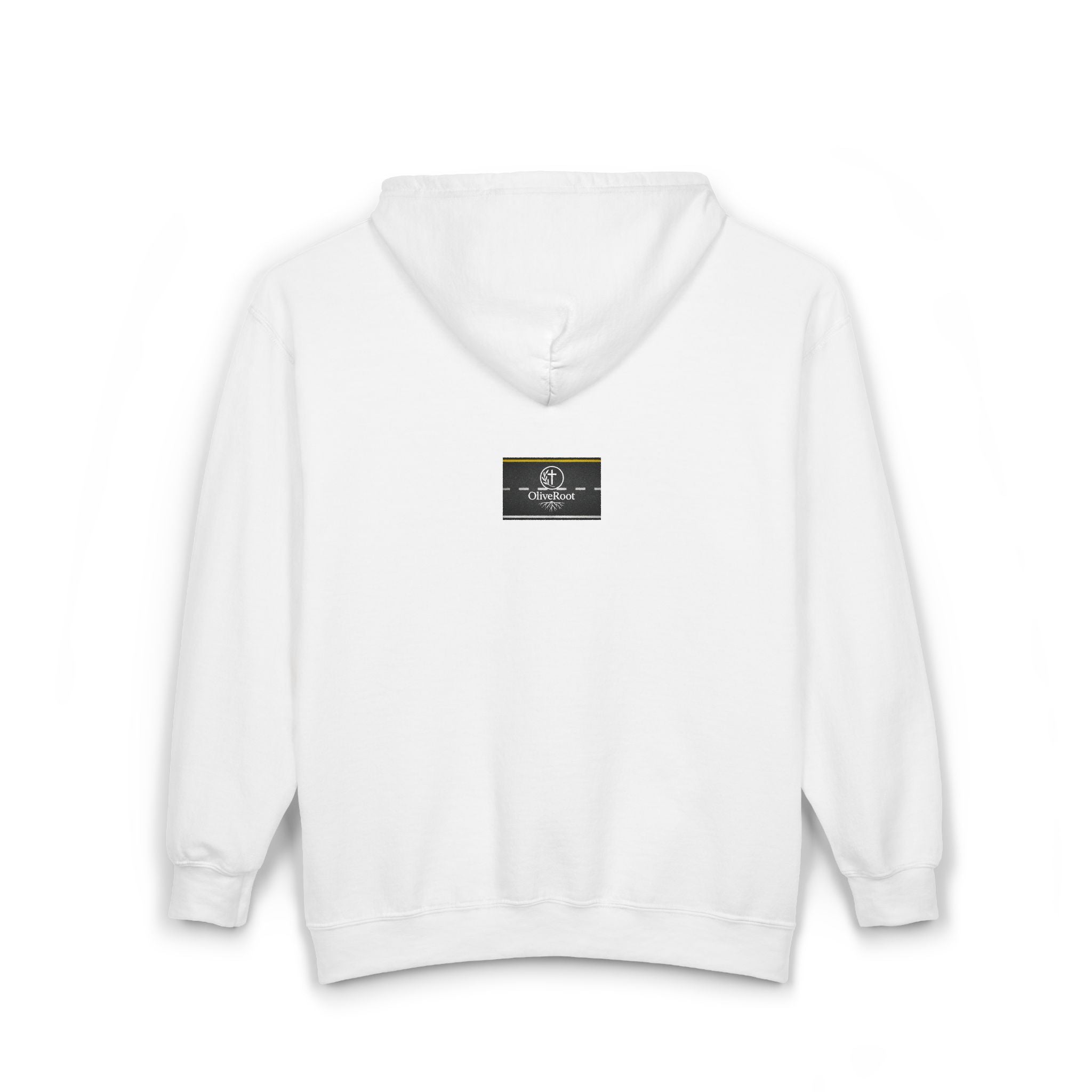 Christian Mission Street Unisex Full Zip Hooded Sweatshirt - Colorful Envelopes Design