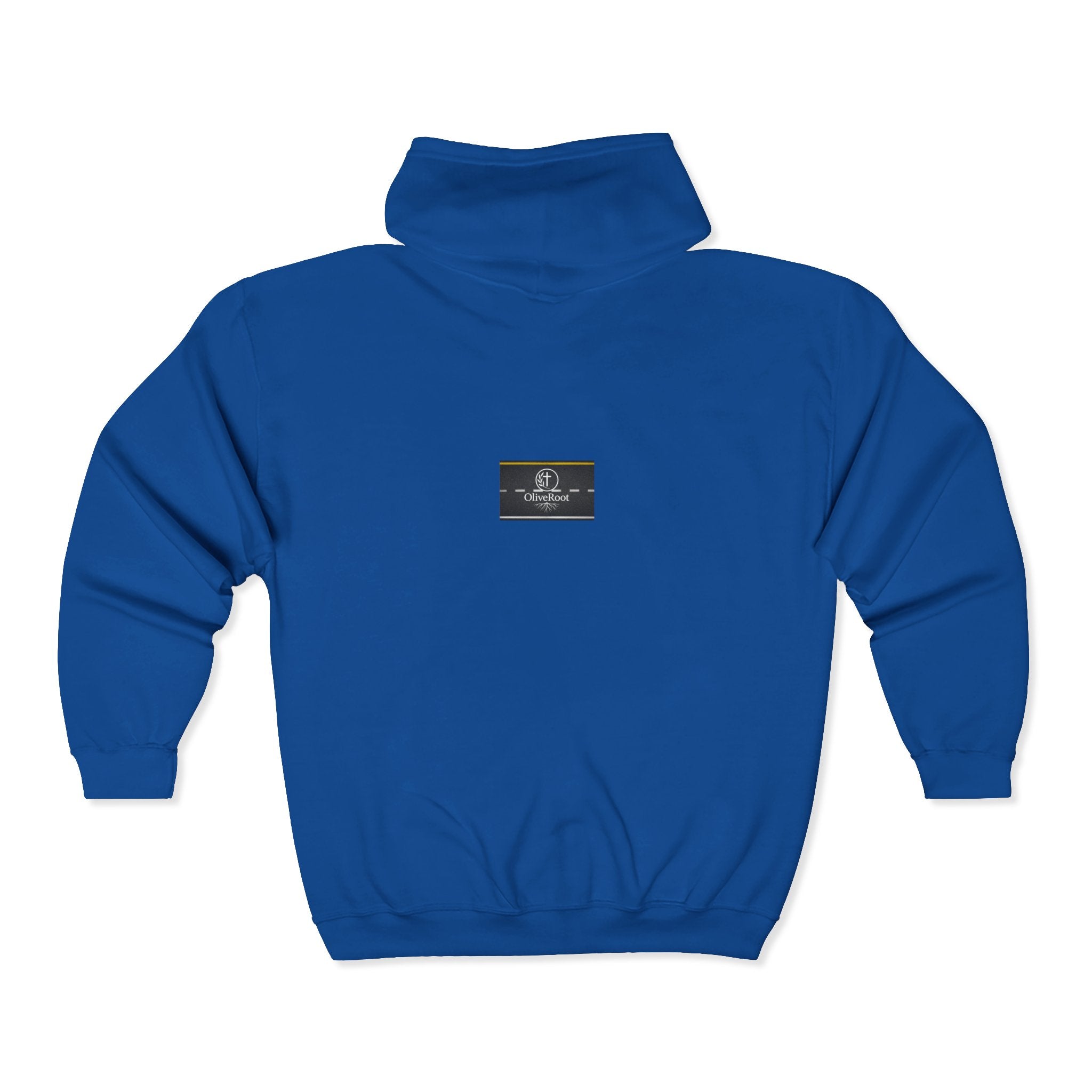 Christian Mission Street Unisex Full Zip Hooded Sweatshirt - Colorful Envelopes Design
